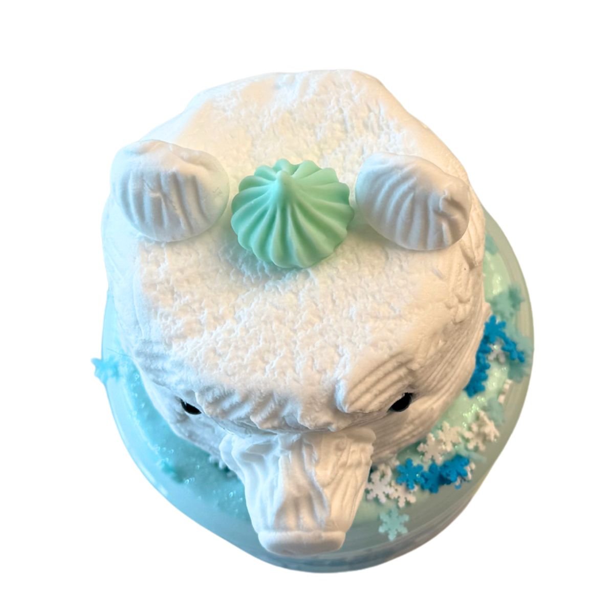 Polar Bear Cake DIY Slime Kit - Mythical Mushbunny Slimes