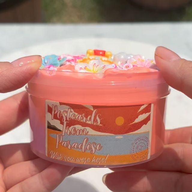 Postcards From Paradise 📬 (Includes a Classic Postcard!) - Mythical Mushbunny Slimes