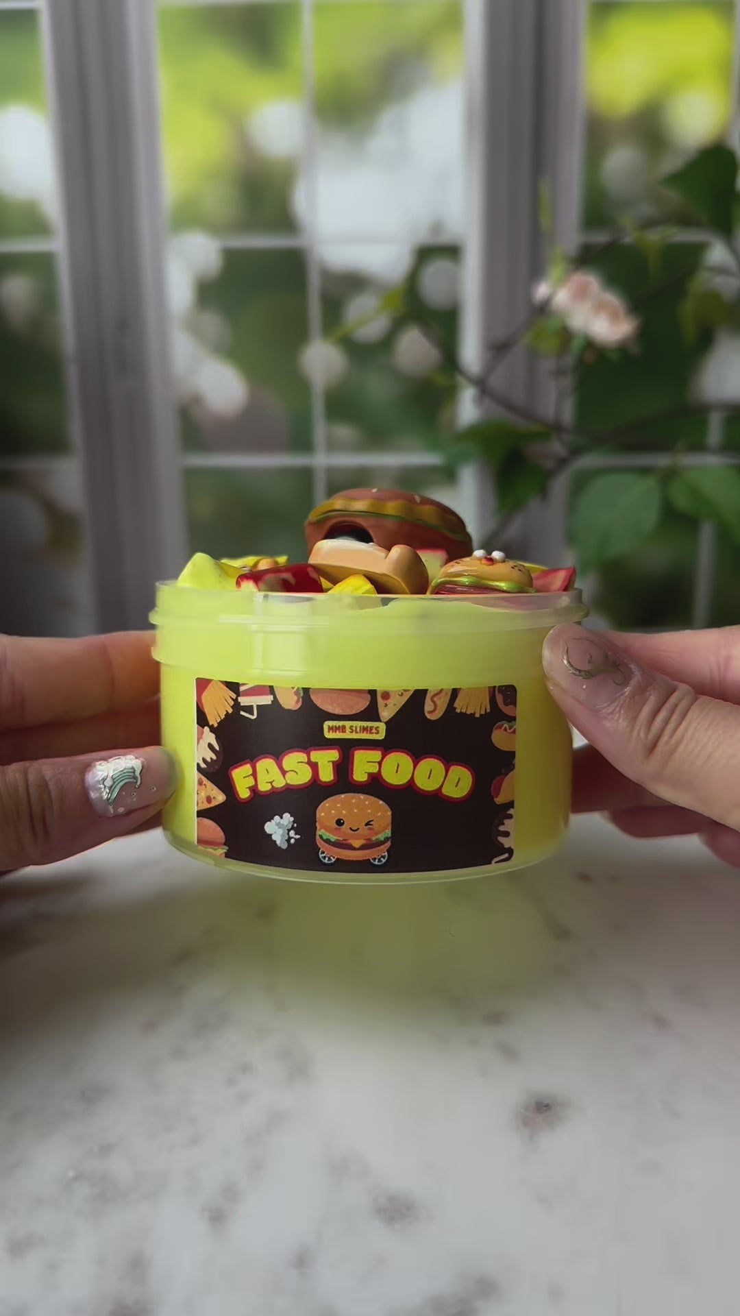 Fast Food + Burger Car Toy