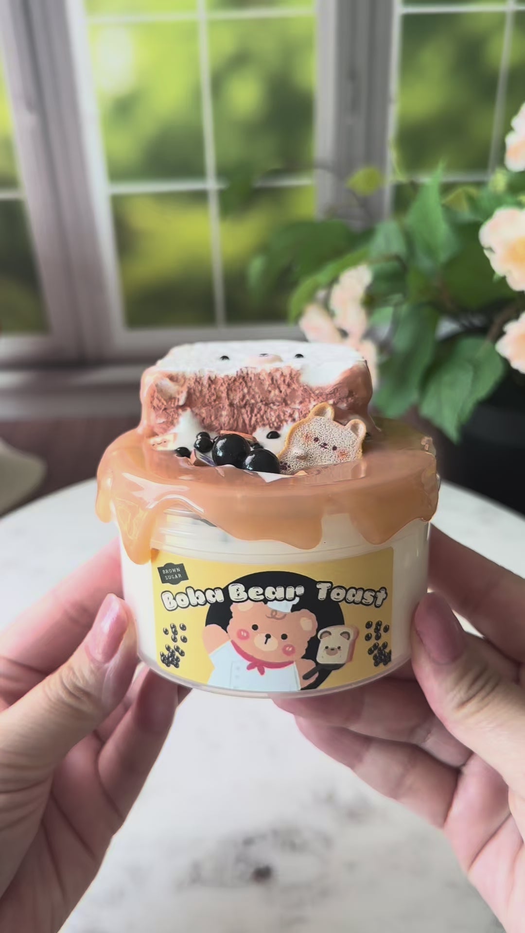Boba Bear Toast DIY Slime Kit