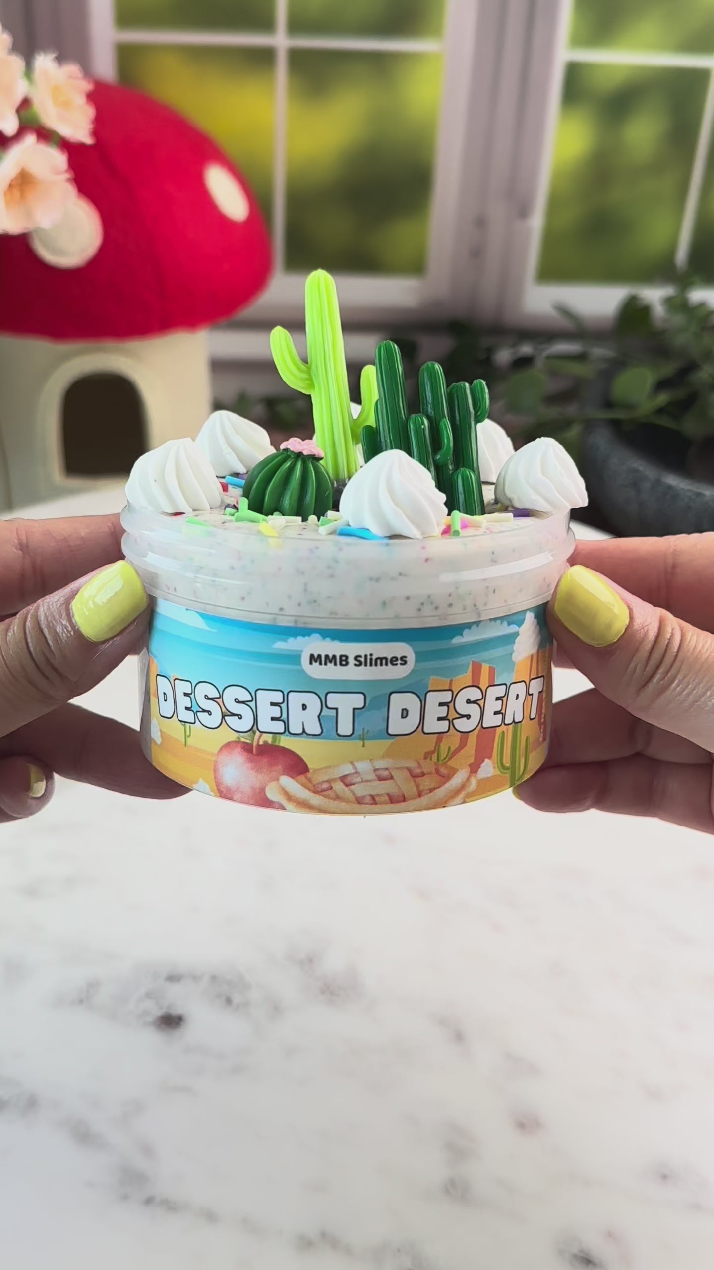 Dessert Desert Wood Glue Slime
