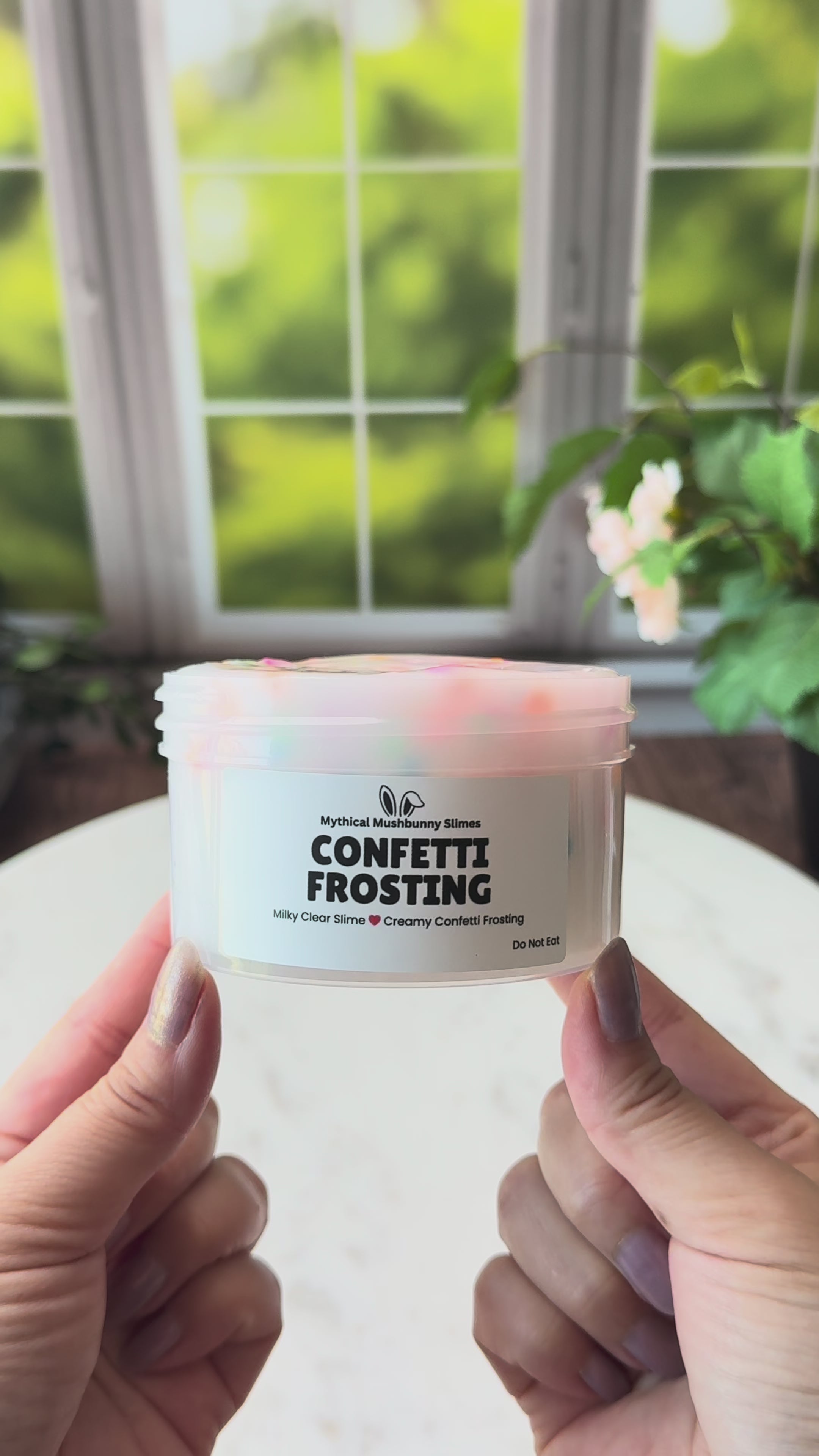 Confetti Frosting Milky Clear