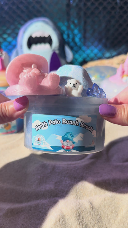 North Pole Beach Break DIY Slime Kit
