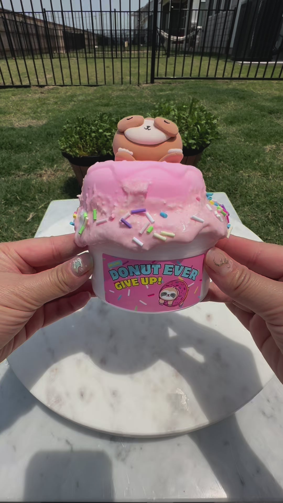 Donut Ever Give Up DIY Slime Kit