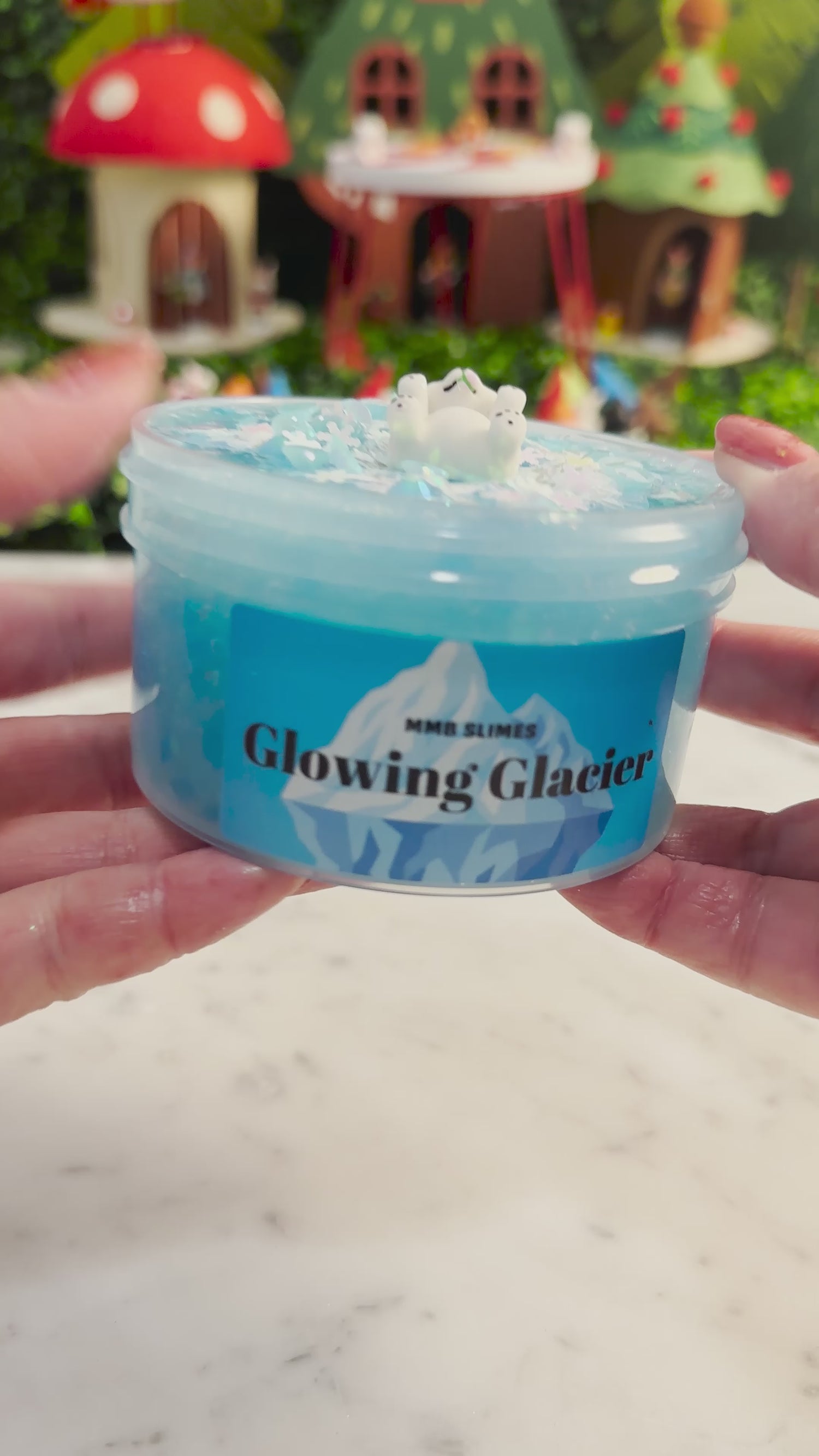 Glowing Glacier Slime