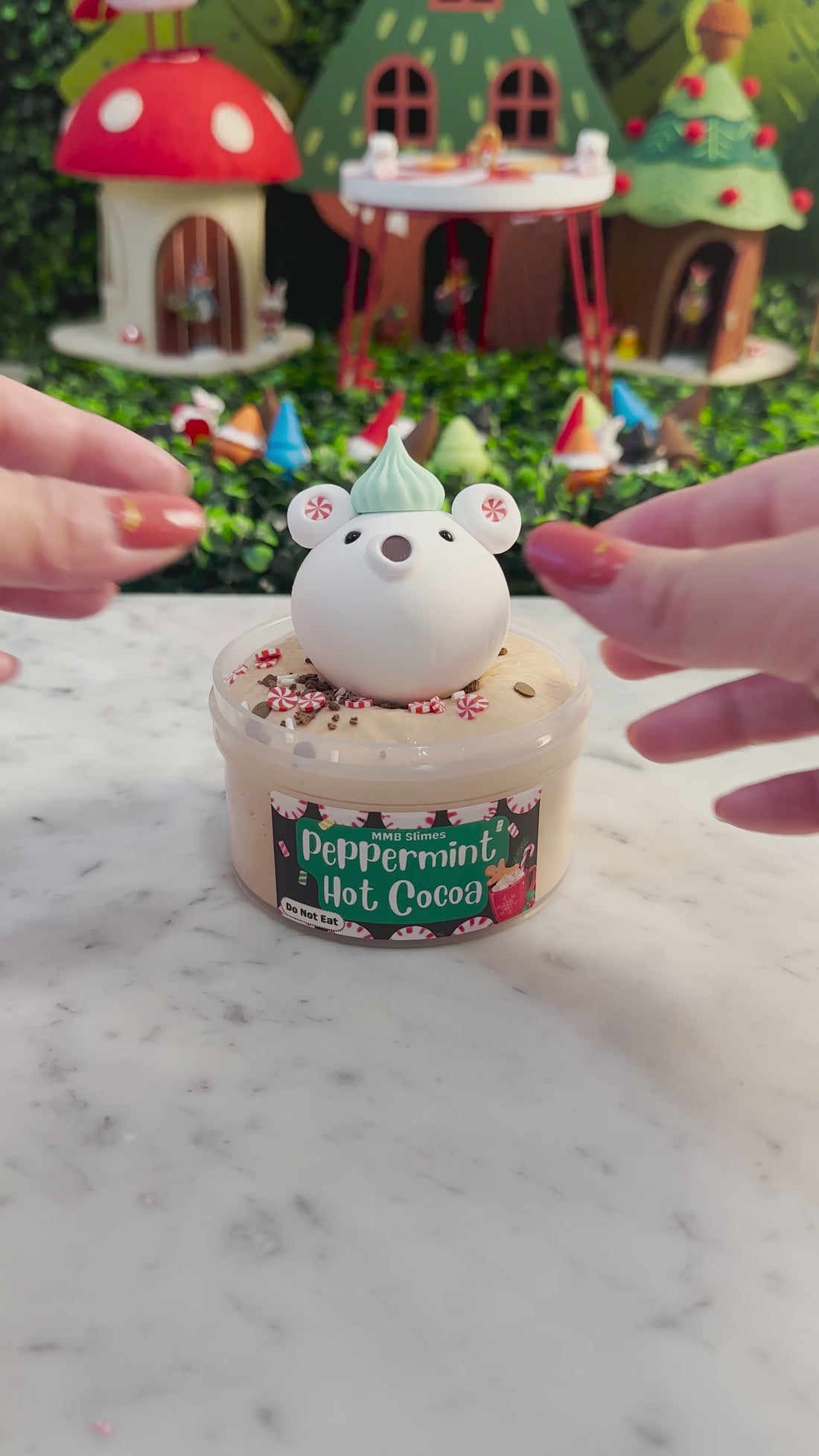 Peppermint Hot Cocoa | DIY Slime Kit