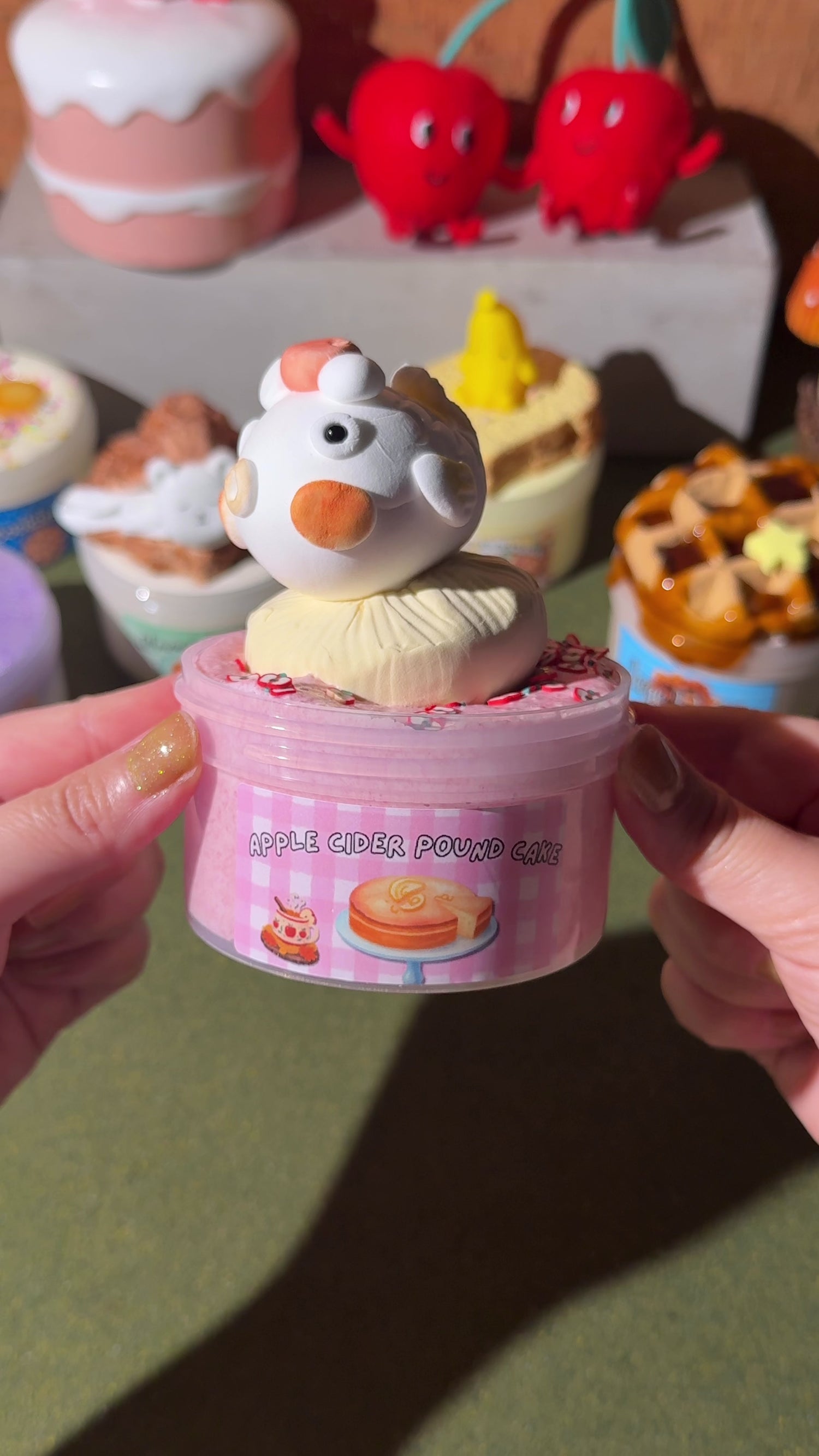 Apple Cider Pound Cake DIY Slime Kit