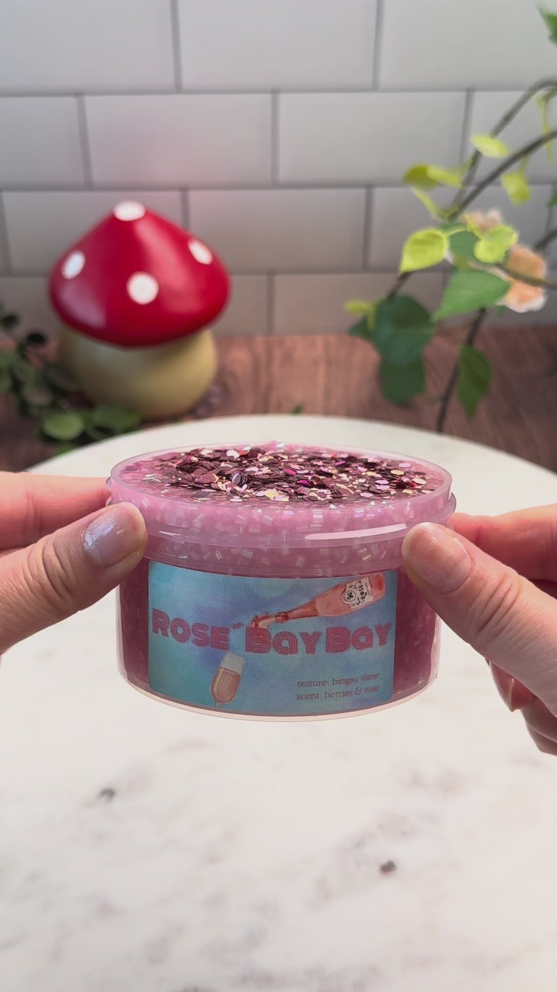 Rosé Bay Bay Bingsu Slime