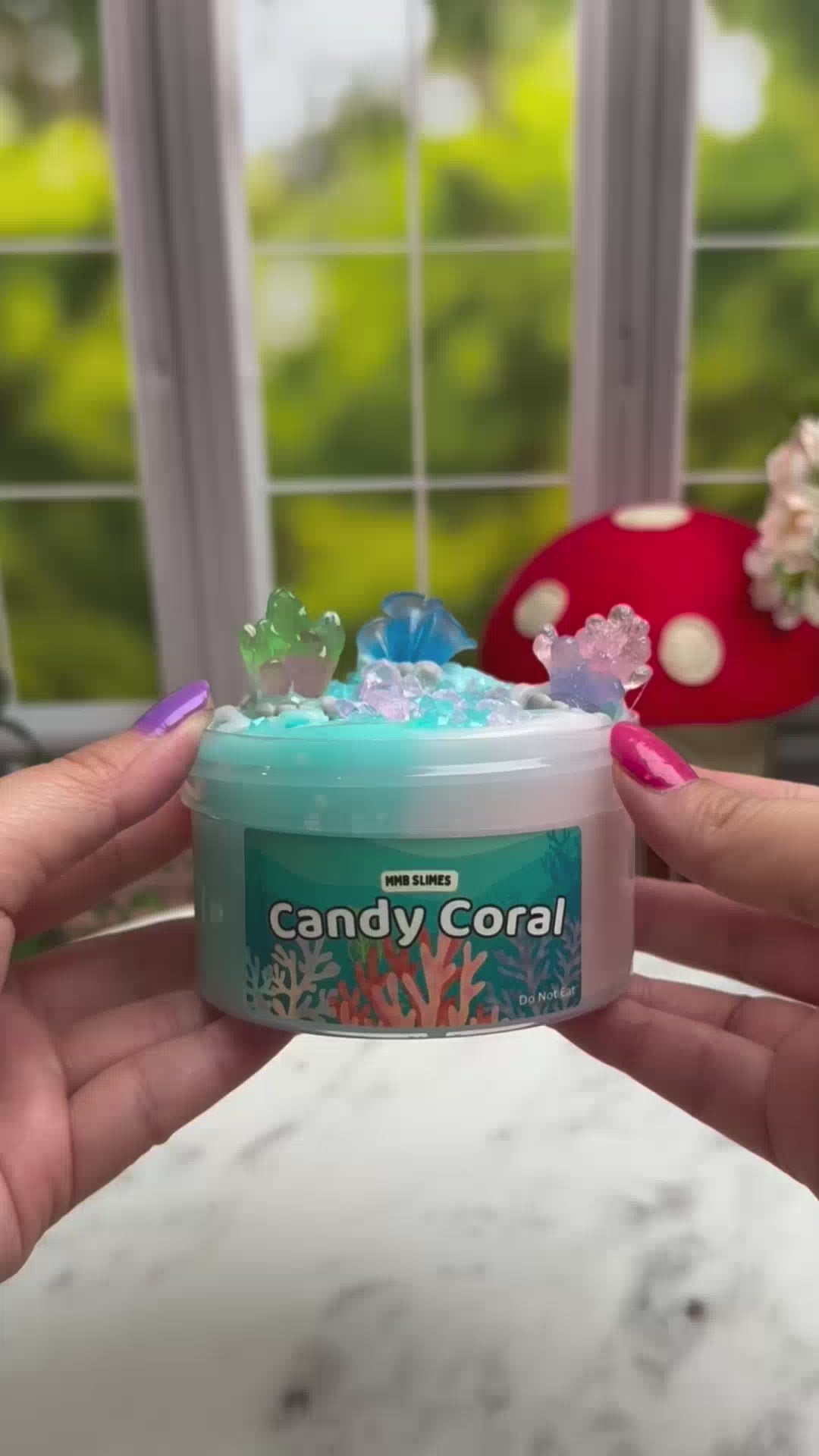 Candy Coral Soy Wax Slime