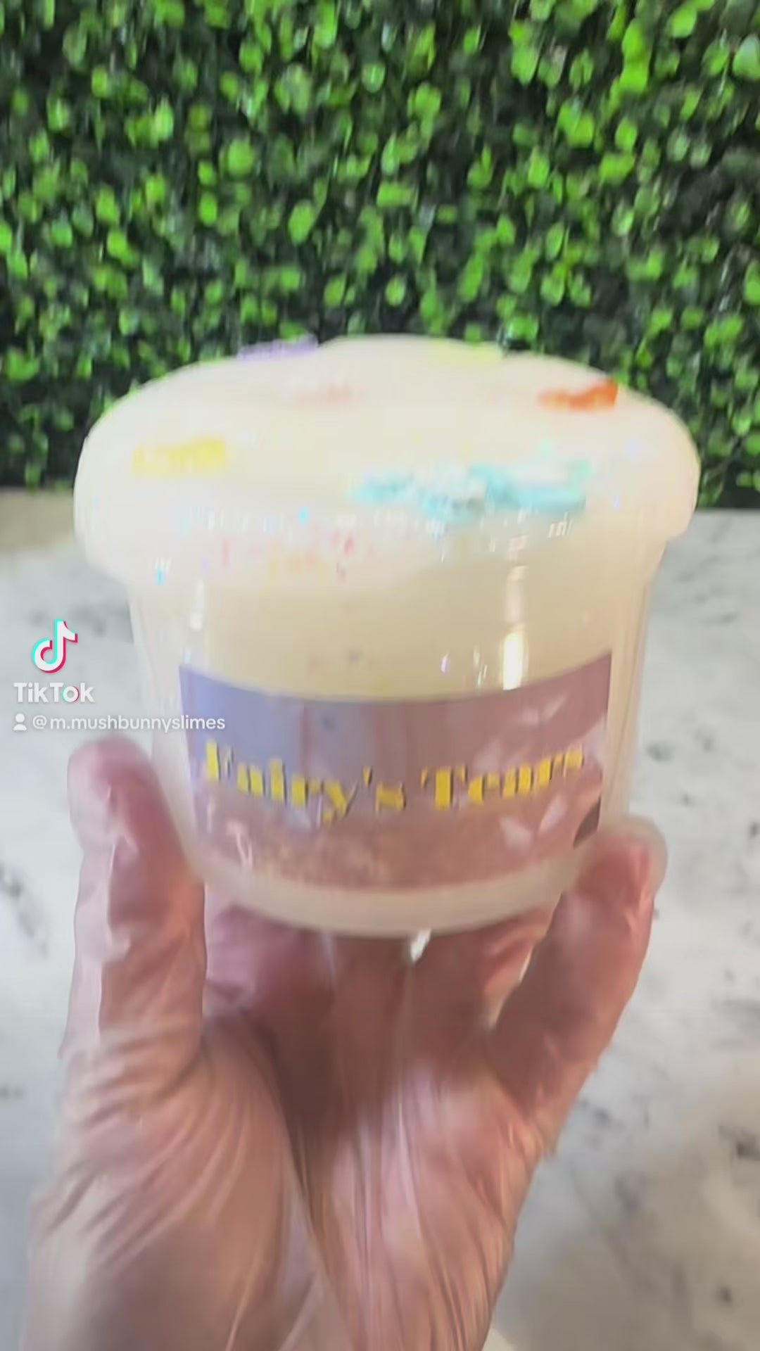 clear slime