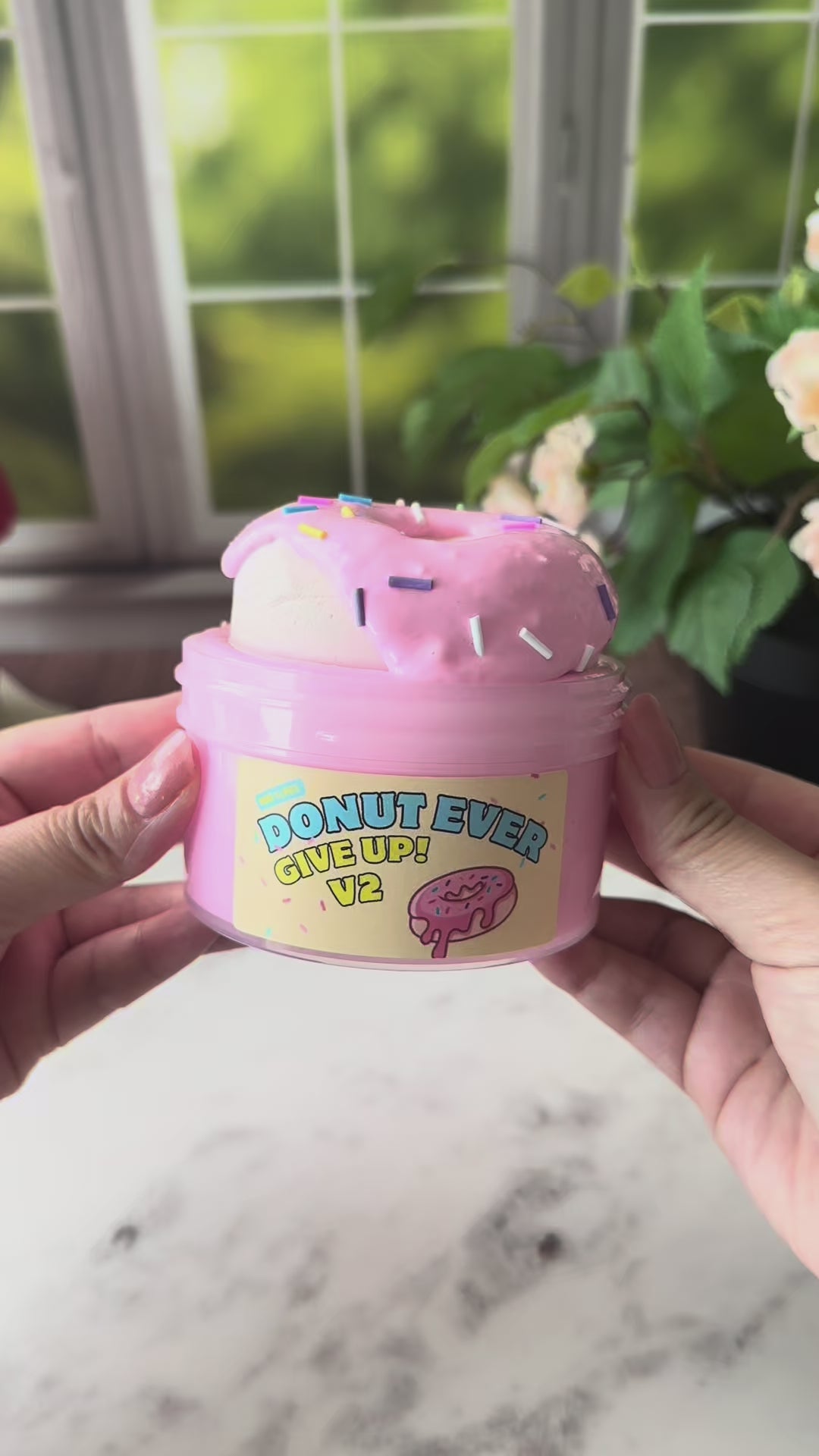 Donut Ever Give Up V2 DIY Slime Kit