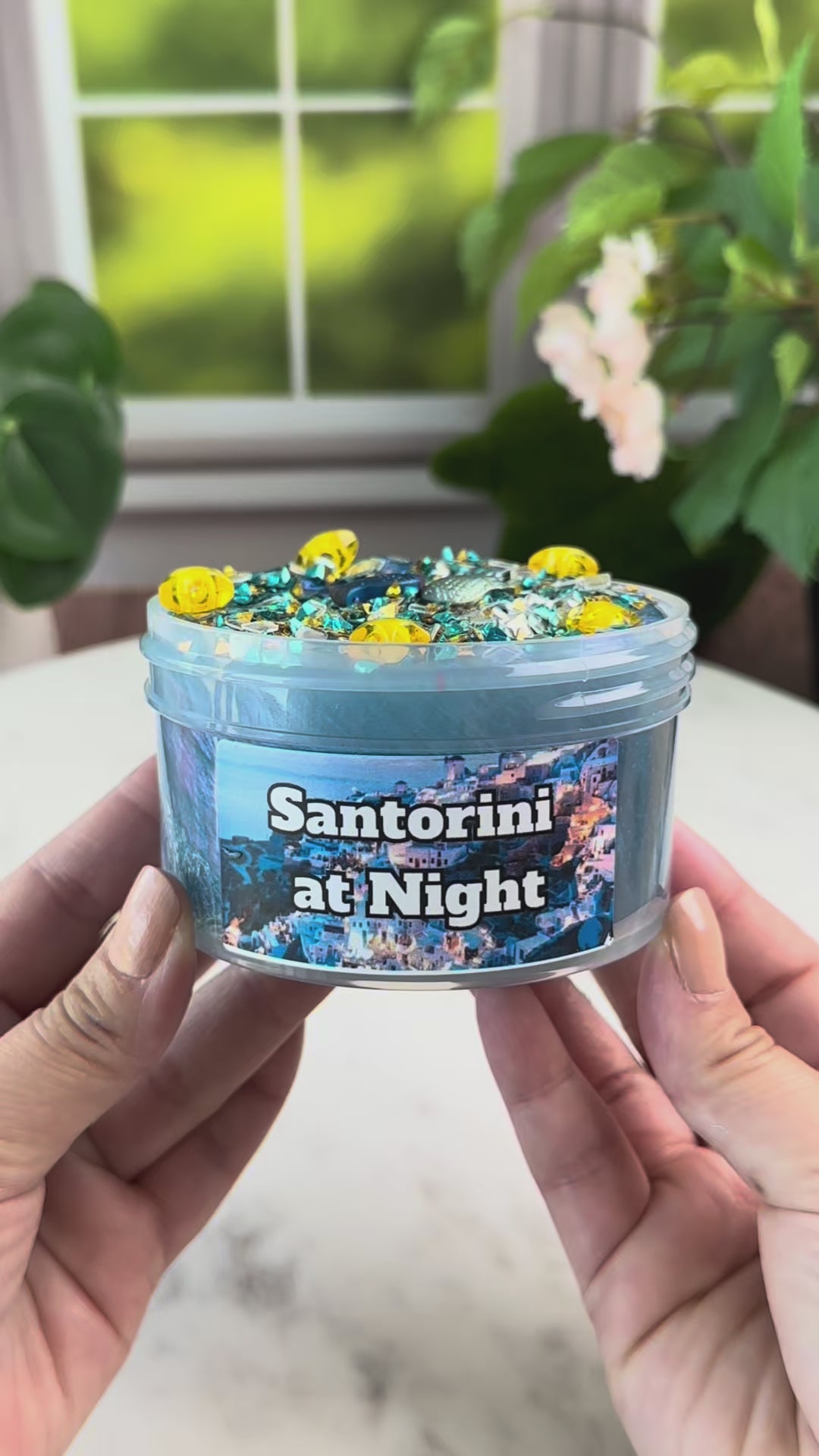 Santorini at Night Slime
