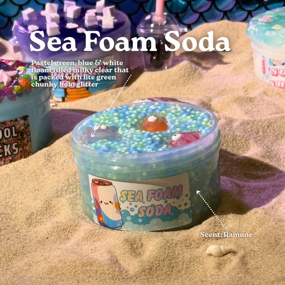 Sea Foam Soda - Mythical Mushbunny Slimes