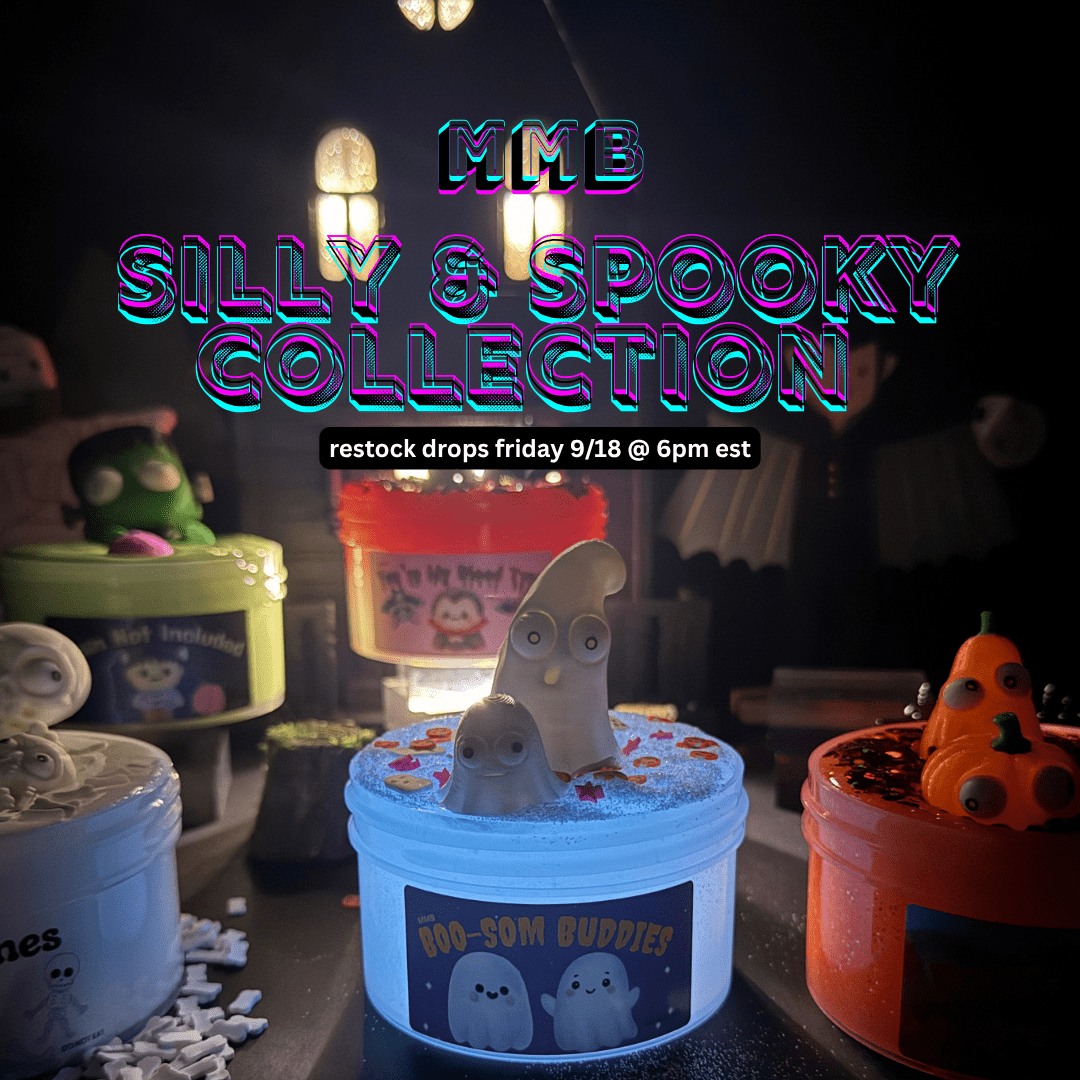 Silly &amp; Spooky Collection Tester Kit (3oz) - Mythical Mushbunny Slimes