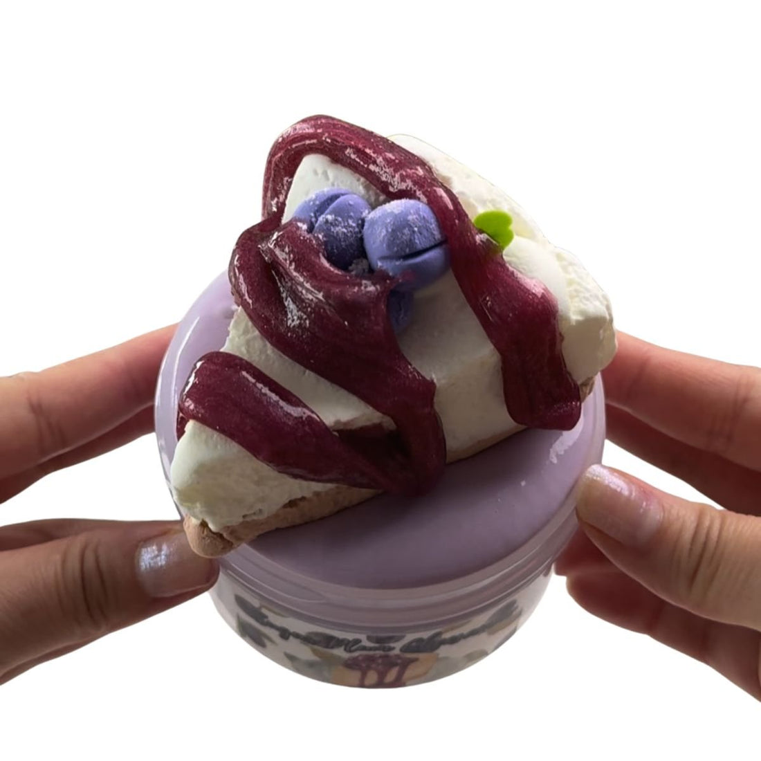 "Sugar Plum Cheesecake" DIY Slime Kit - Mythical Mushbunny Slimes