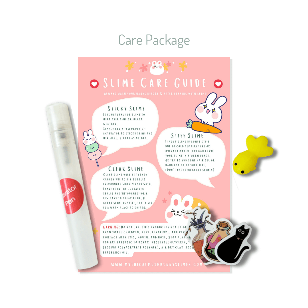 Turquoise River Slime - Mythical Mushbunny Slimes