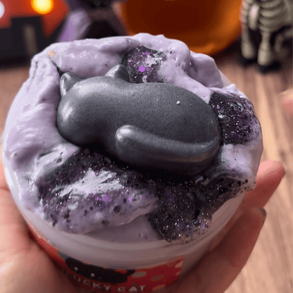 Unlucky Cat | Two Part Slime Kit + Squishy - Mythical Mushbunny Slimes