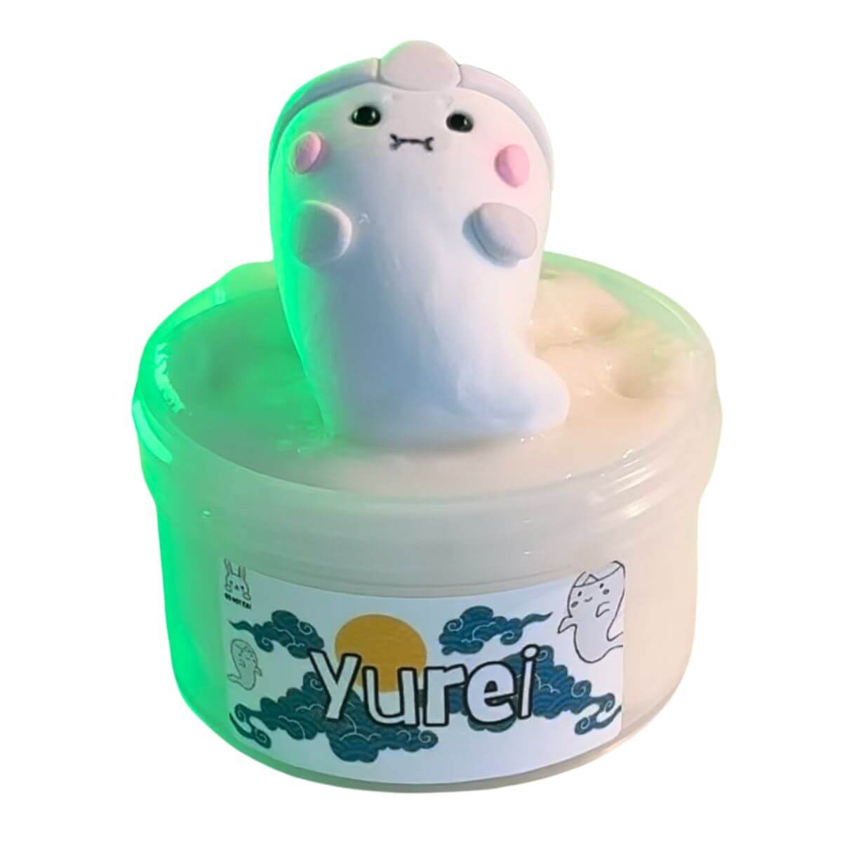 Yurei, The Kawaii Ghost | DIY Slime Kit - Mythical Mushbunny Slimes