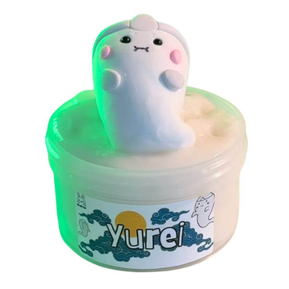 Yurei, The Kawaii Ghost | DIY Slime Kit - Mythical Mushbunny Slimes