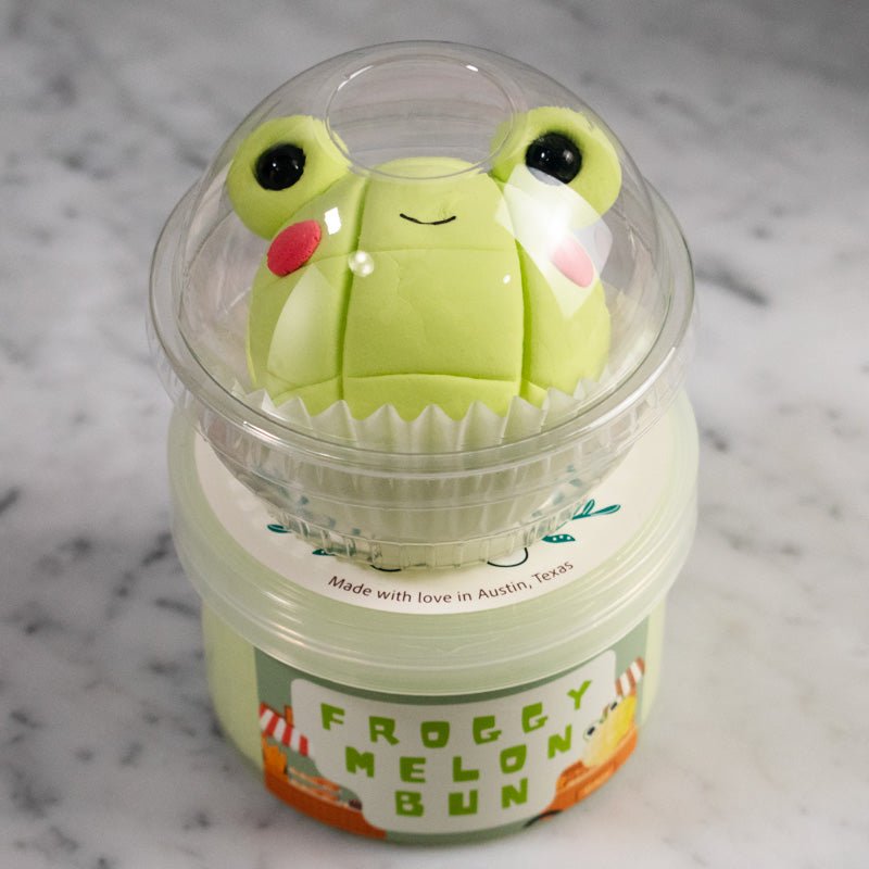Froggy Melon Bun | DIY Slime Kit - Mythical Mushbunny Slimes