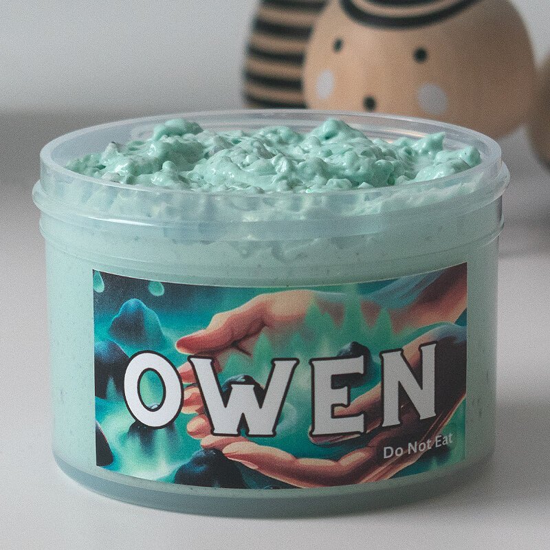 &quot;Owen&quot; Crunchy Slime - Mythical Mushbunny Slimes