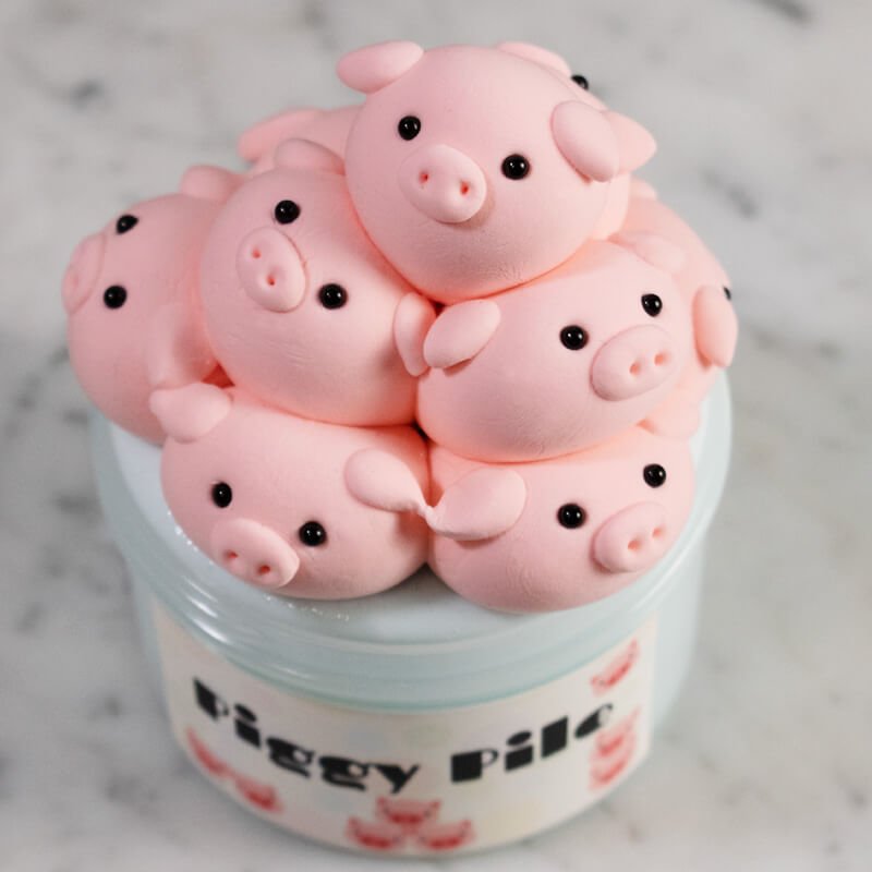 Piggy Pile Slime - Mythical Mushbunny Slimes