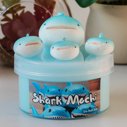 Shark Mochi DIY Clay Slime - Mythical Mushbunny Slimes